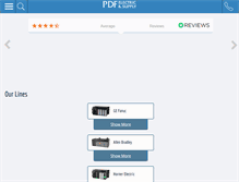 Tablet Screenshot of pdfsupply.com